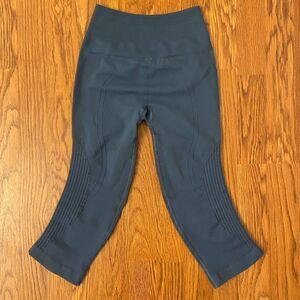 Lululemon Flow & Go Crop Leggings Astro Blue Size 4